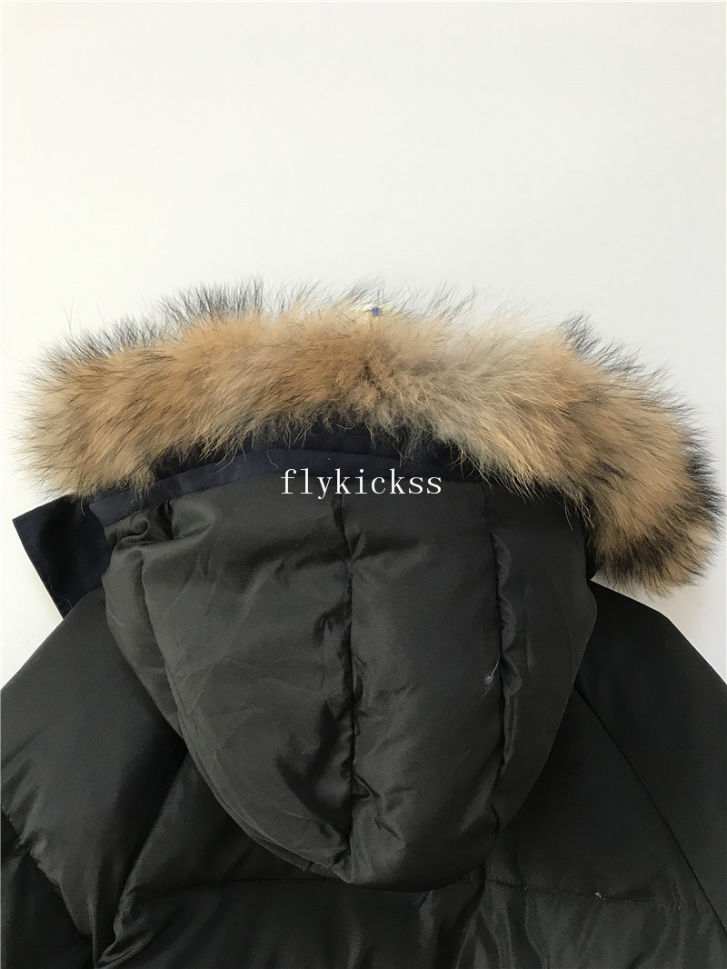 Winter Canada Goose Coat Navy Blue